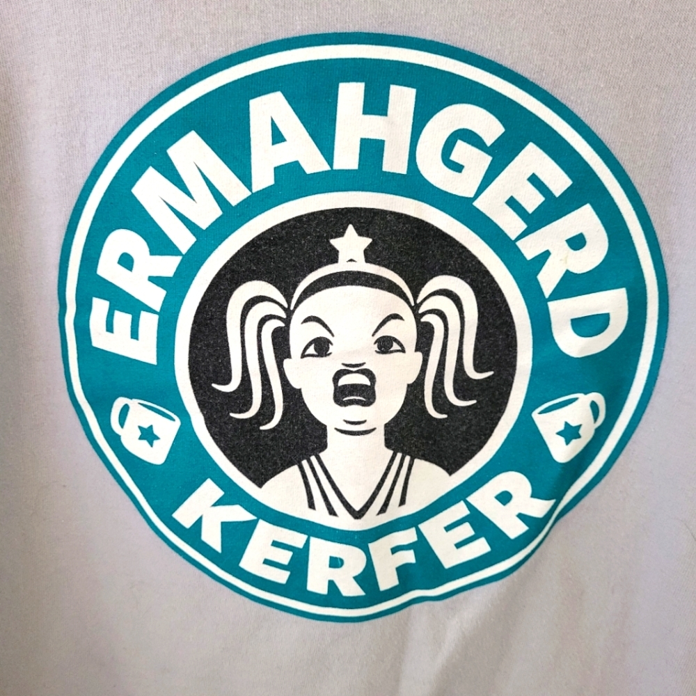 TeeFury retired design of a popular coffee shop logo!  Men's size 2XL